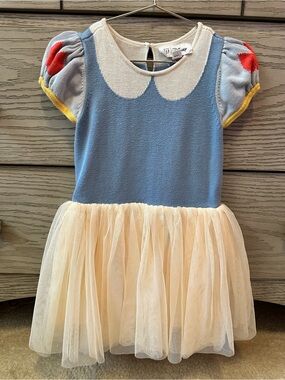 GAP Disney Baby Knit Top in Cream and Light Blue - Snow White Princess